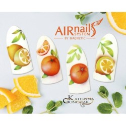 Airnails Stencil Fruits