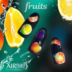 Airnails Stencil Fruits