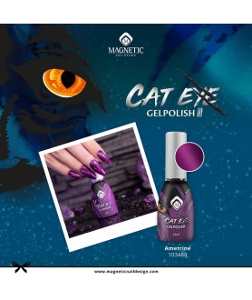 Gelpolish Cat Eye Ametrine Magnetic 15ml