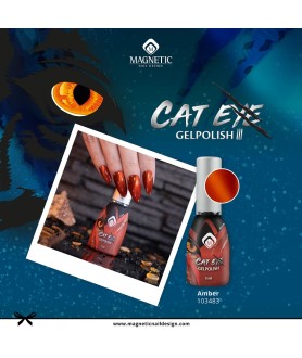 Gelpolish Cat Eye Amber Magnetic 15ml