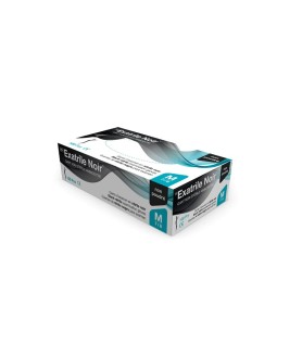 Gant Exatrile Nitrile Noir - Taille M