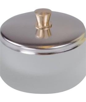 Frosted Glass Dappen Dish