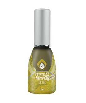 Gold Mystical Shimmers Top Gel 15