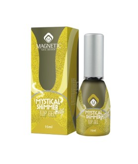 Gold Mystical Shimmers Top Gel 15