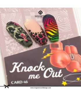 Plaque de Stamping n°46 - Knock Me Out