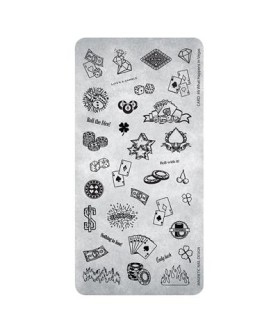 Plaque de Stamping n°49 - What Happens in Vegas