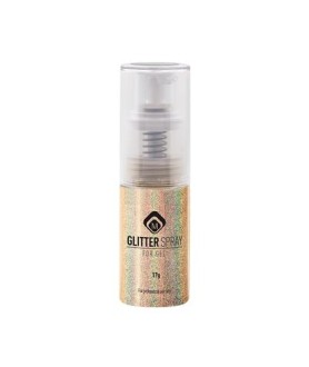 Glitter Spray Hologram Gold 17gr