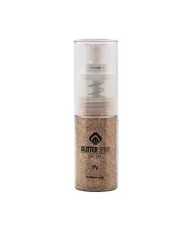 Glitter Spray Rose Gold 17g