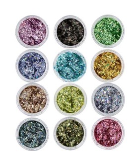 Magnetic Crushed Glitter 12 Colors