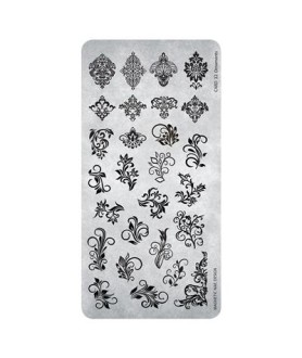 Plaque de Stamping n°32 - Ornaments