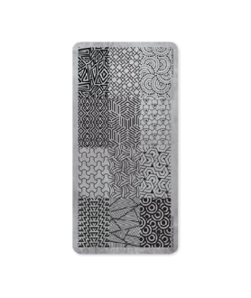 Plaque de Stamping n°6 - Geometric