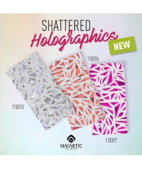 Shattered Holographics Silver Magnetic