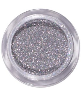 Starburst Glitter Silver Magnetic