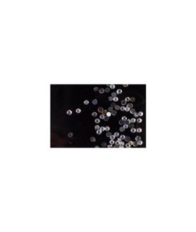 New Rhinestone Clear Ice Facet Small 100x
