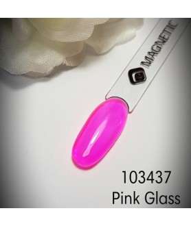 Gelpolish Pink Glass 15ml Magnetic