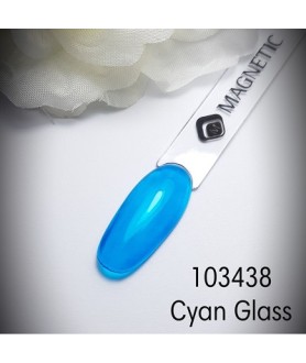 Gelpolish Cyan Glass 15ml Magnetic