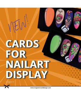 Nail Art Display Box Black