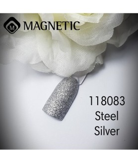 Glitter Spray Steel Silver 17gr Magnetic