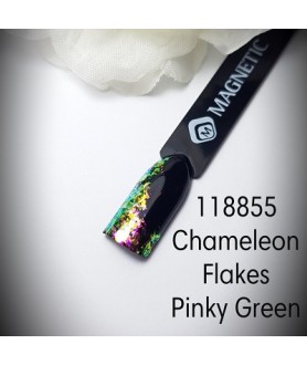 Chameleon Flakes Pinky Green