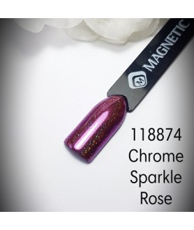 Magnetic Chrome Sparkle Rose