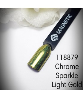 Chrome Sparkle Light Gold Magnetic