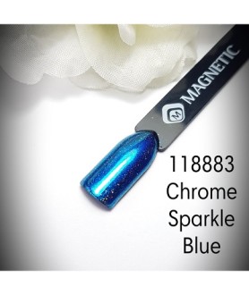 Magnetic Chrome Sparkle Blue