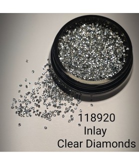 Inlay Clear Diamonds Magnetic