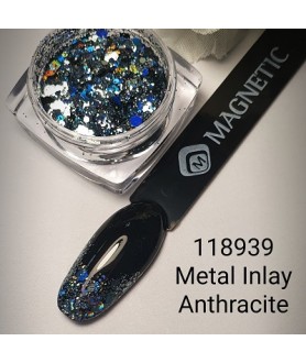 Metal Inlay Anthracite Magnetic