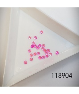 Rhinestones Neon Pink 24 Pcs S Magnetic