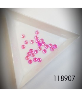 Rhinestones Neon Pink 24 Pcs M Magnetic