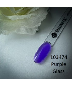 Gelpolish Glass Purple 15ml Magnetic