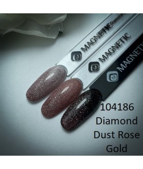 Rose Gold Top Gel Diamond Dust 15ml by Magnetic