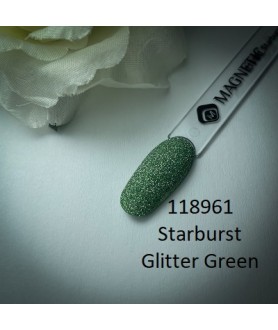 Starburst Glitter Green Magnetic