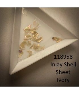 Inlay Shell Sheets Ivory Magnetic