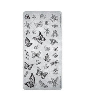 Plaque de Stamping n°28 - Insects & Bugs