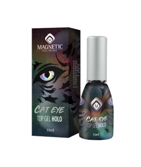 Holografic Cat Eye Top Gel 15ml