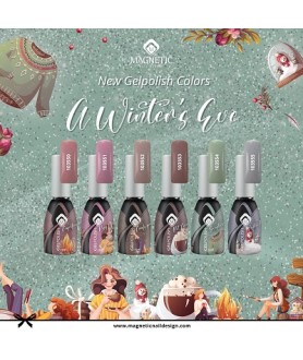 Collection 6 Gelpolish "A Winter's Eve"