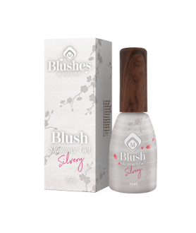 Blush Gel Shimmer Silvery 15ml