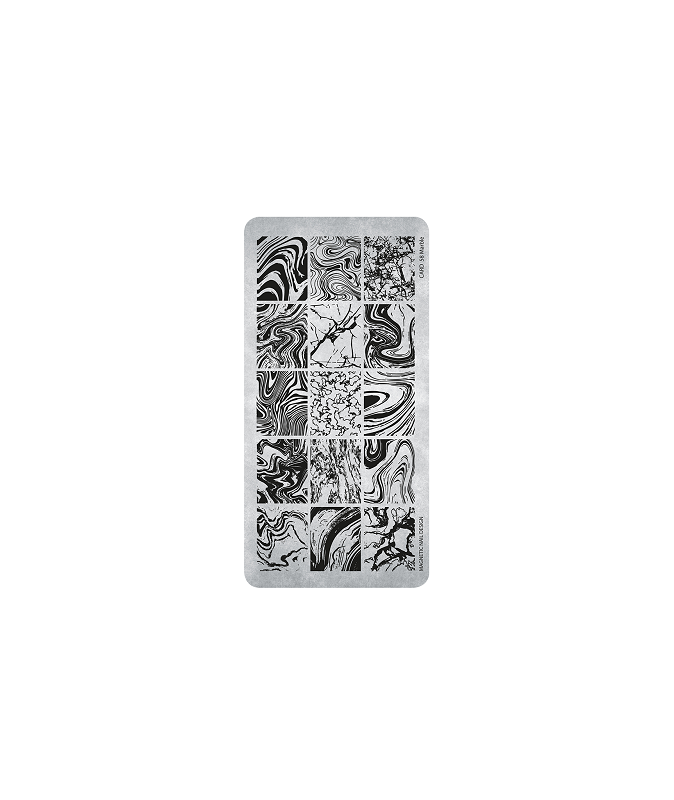 Plaque de Stamping n°58 - Marble