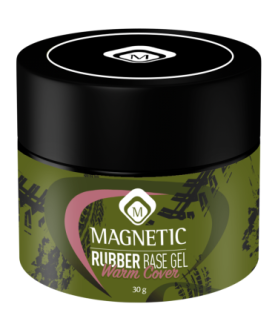Rubber Base Gel Warm Cover 30gr Magnetic
