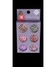 Kit 6 pots de paillettes -...
