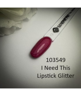 Gelpolish I Need This Lipstick Glitter 15ml