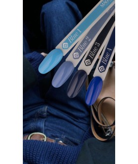 Lot de 4 Gelpolish 7ml - Collection Blue