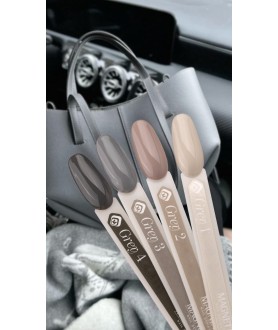 Lot de 4 Gelpolish 7ml - Collection Grey