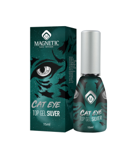 Cat Eye Top Gel Silver 15ml