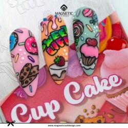 Plaque de Stamping n°47 - Cup Cake - Promo Web 25%